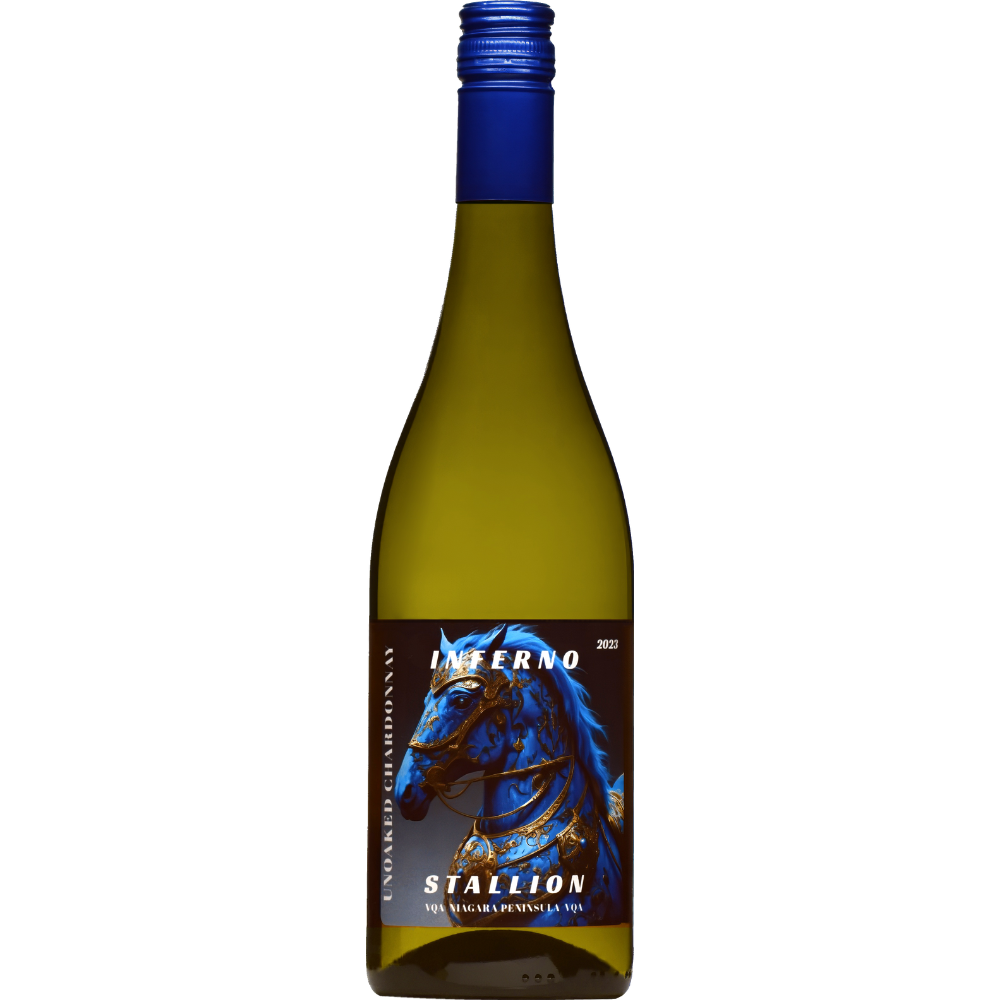 Inferno Stallion 2023 Unoaked Chardonnay